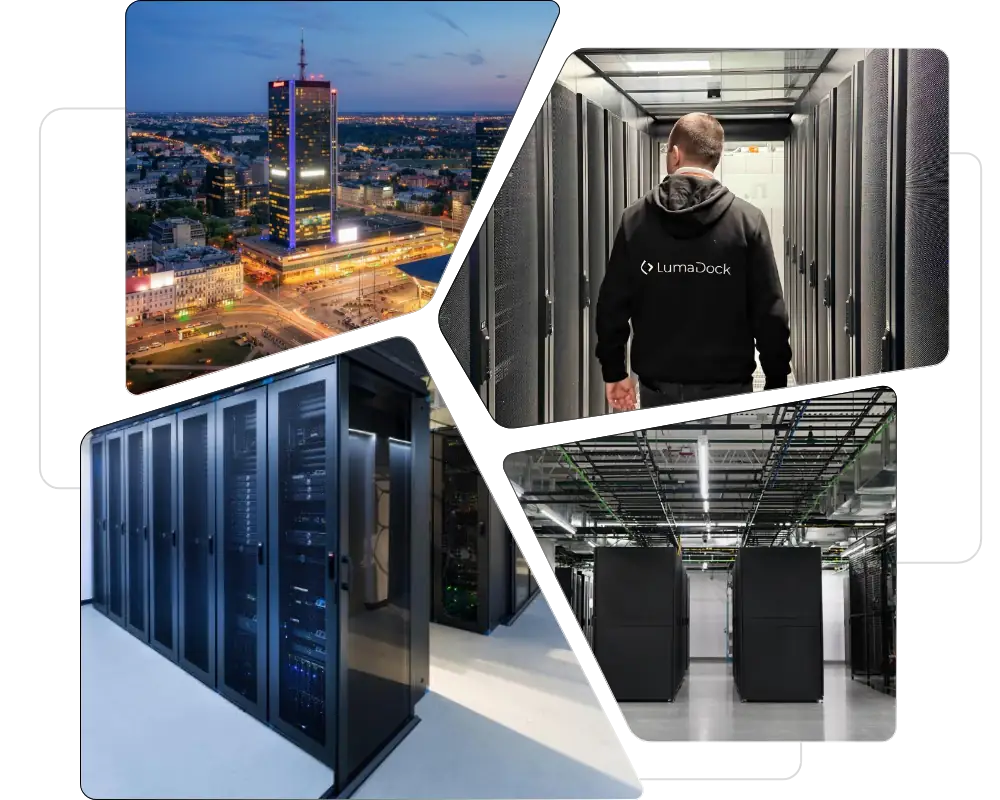 Low-latency server hosting in Warsaw, Poland - LIM Data Center 3
